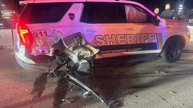 Montgomery County Sheriff's Deputy involved in crash with another vehicle