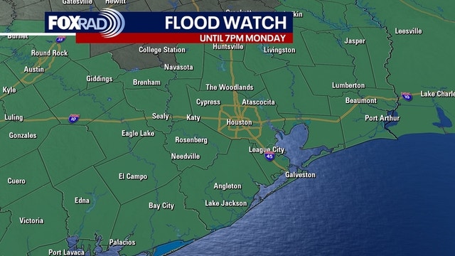 Houston weather: Memorial Weekend Flood Watch expands