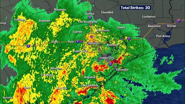 Houston weather: Heavy rain, scattered storms for Wednesday, flood advisory