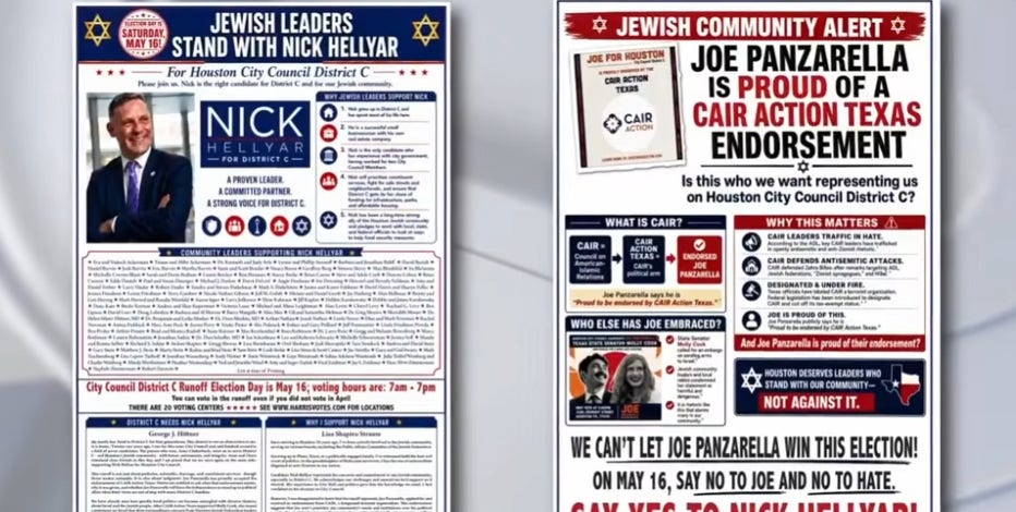 Houston Jewish leaders issue protest against council candidate backed by CAIR