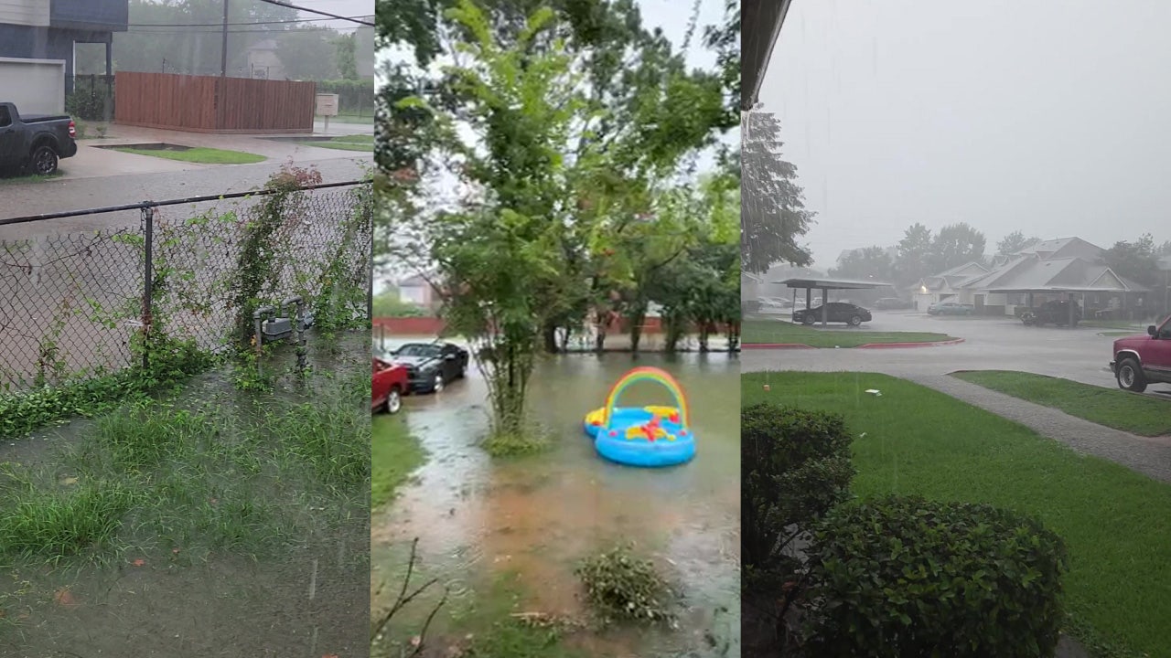 Gallery: Photos, videos of Houston street flooding, rain amid Flood Watch