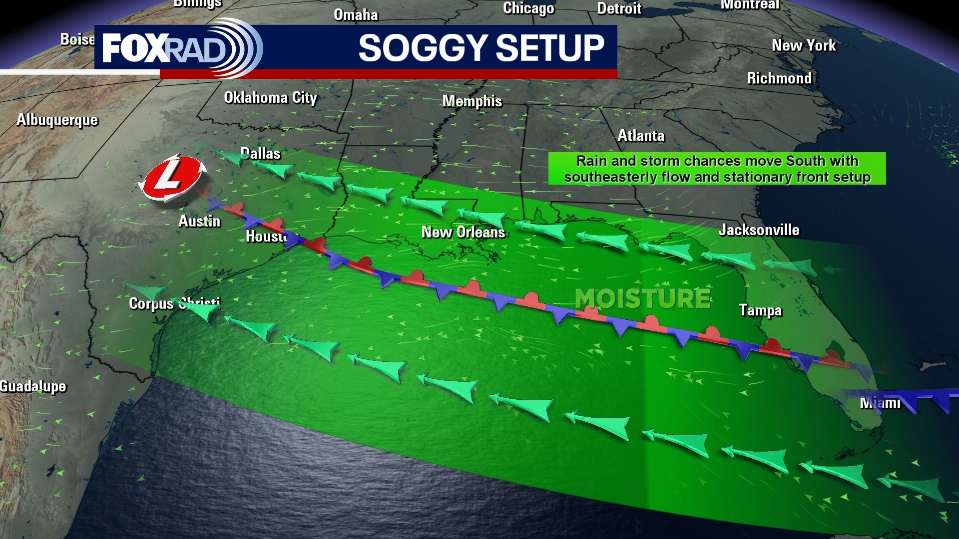 Houston weather: More rain possible on Thursday