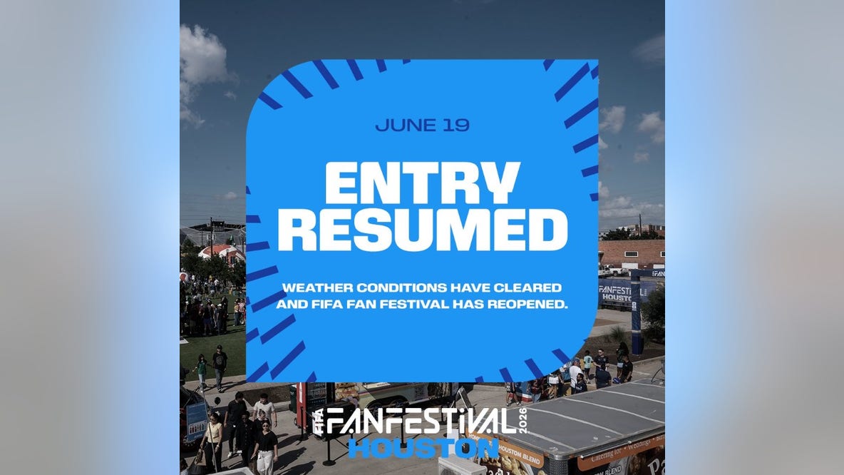 Houston FIFA Fan Fest reopening following shut down due to weather