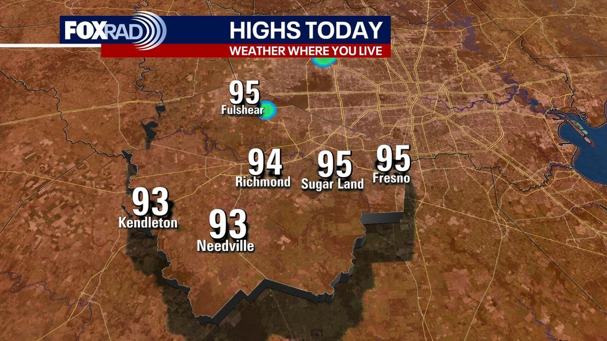 Houston weather: Heat, haziness continues for the weekend