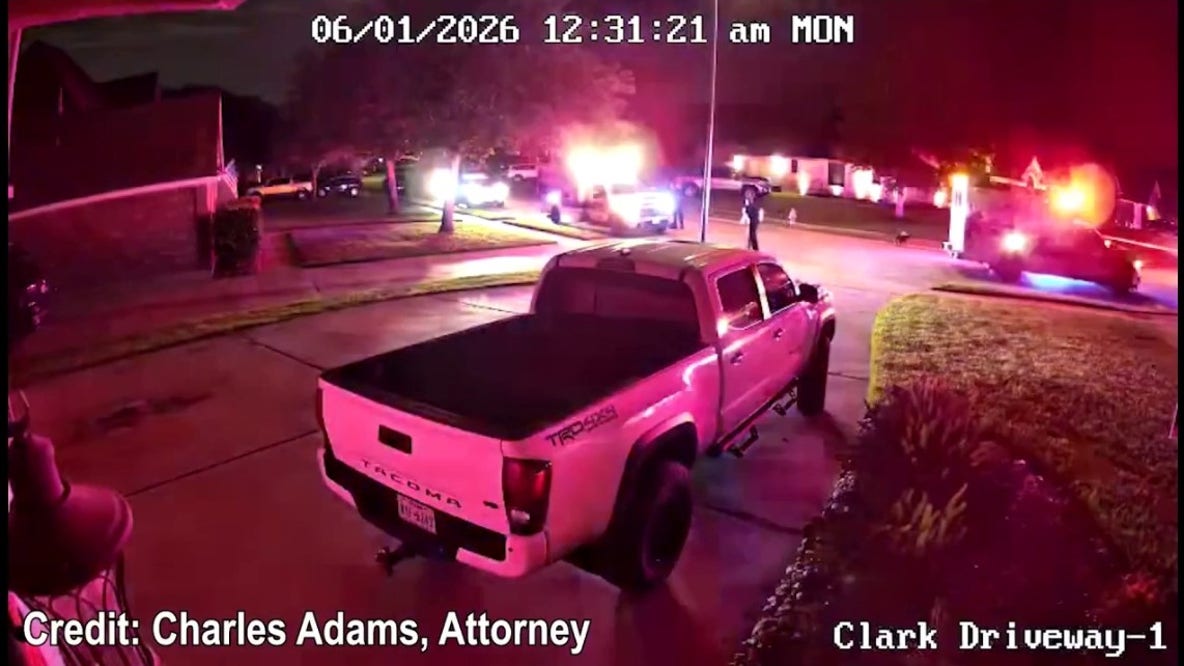 Lake Jackson: Surveillance video captures shooting involving 18-year-old, Brazoria County deputy