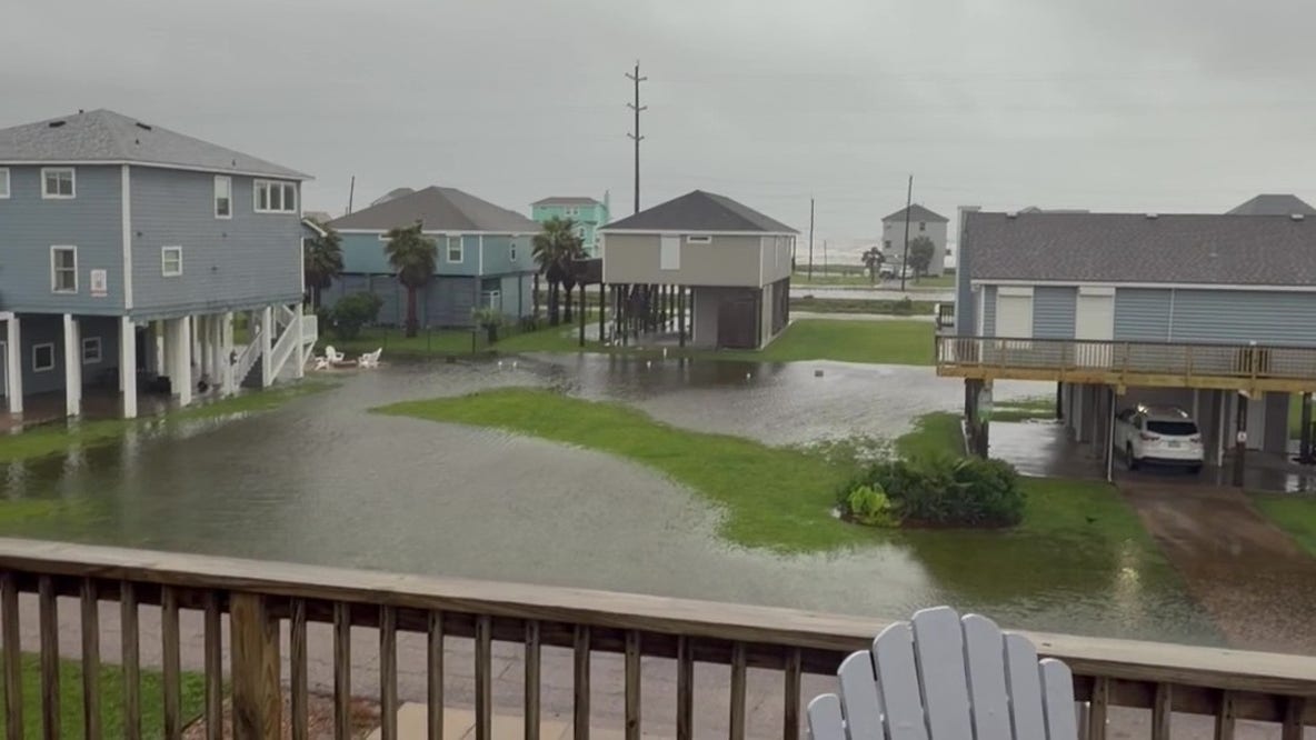Gallery: Tropical disturbance brings flood threat to Houston area