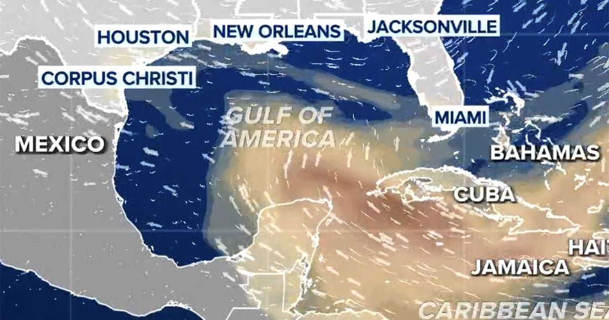 Texas could see its first big Saharan dust plume of the season this week