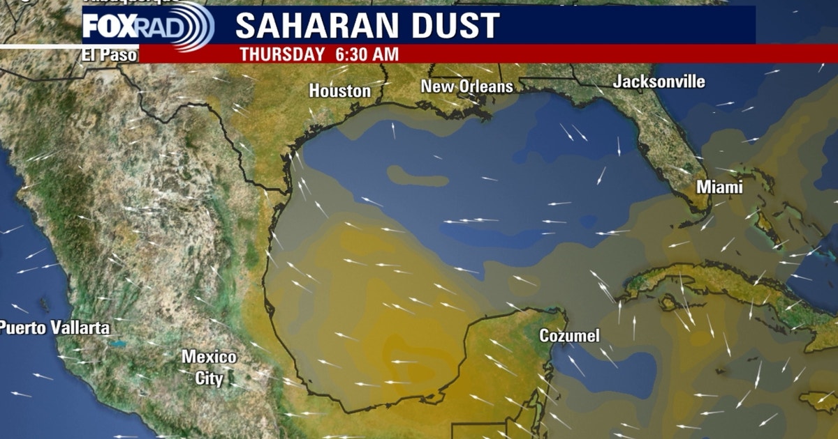 Saharan dust brings hazy skies to Houston: Forecast