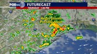 Houston weather radar: Track Thursday storms