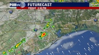 LIVE RADAR: Rain creeps in amid heat advisory