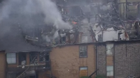 Houston apartment fire reported near I-610, Buffalo Speedway