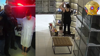 Woman arrested for allegedly stealing from Houston cemetery mausoleum