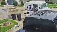Houston-area homeowner captures USPS carrier throwing packages into driveway during rainstorm, report filed