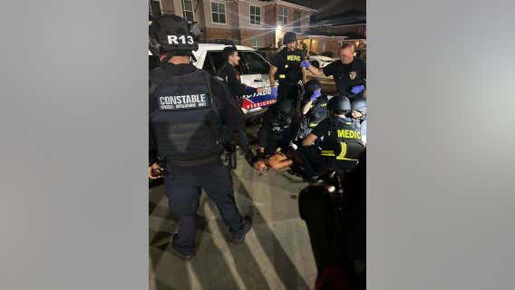 Harris County Precinct 4 Constable Deputy shot by suspect in Humble, suspect in custody