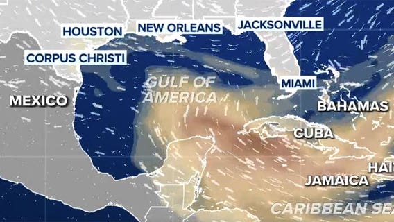Texas could see its first big Saharan dust plume of the season this week