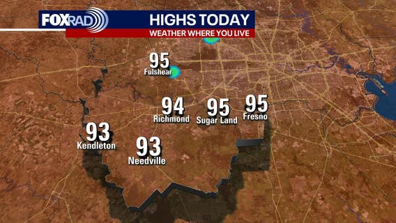 Houston weather: Heat, haziness continues for the weekend