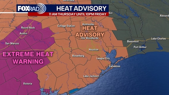 Houston weather: Flood Watch ends early, Heat Advisory to replace it