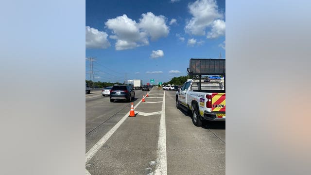 Fatal crash shuts down Beltway 8 feeder road in north Harris County