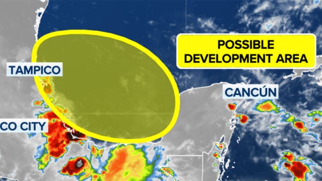 National Hurricane Center flags area to watch in Gulf