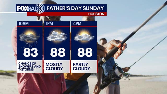 Houston weather: Triple-digit Father's Day heat index