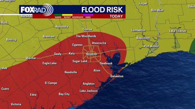 Houston Flood Watch for heavy rain; forecast, radar, school cancellations