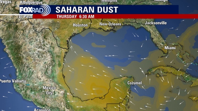 Houston weather forecast: Saharan dust brings hazy skies amid summer heat