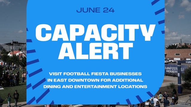 Houston FIFA Fan Fest at capacity for June 24