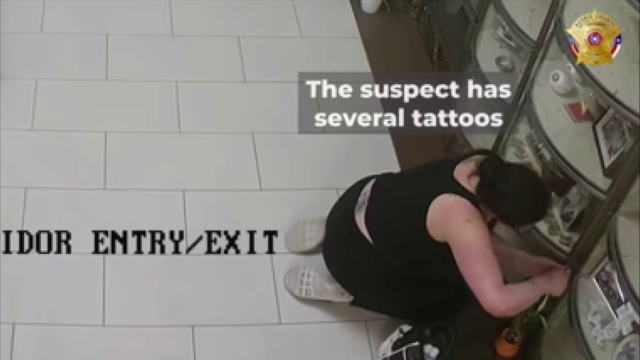 Harris County crime: Woman caught on camera burglarizing west Houston mausoleum with toddler in tow