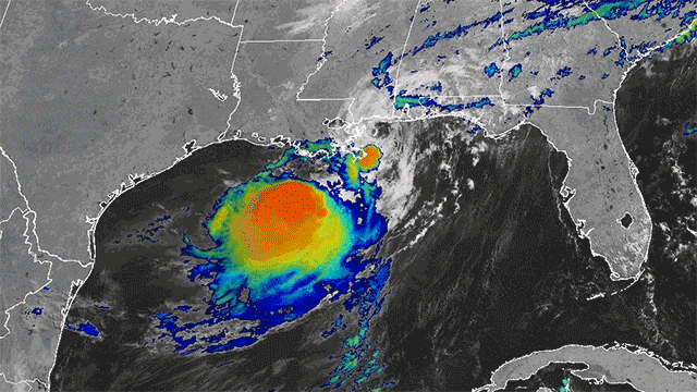 Tropical Storm Bertha makes landfall in Louisiana enroute to Texas