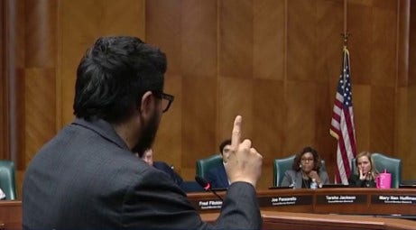 Nearly 100 speak at Houston City Hall, demanding accountability in ICE shooting of Lorenzo Salgado Araujo