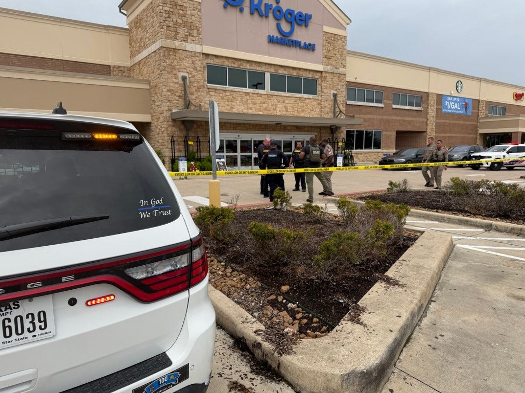 Cypress Kroger shooting: Suspect detained, another person shot following domestic disturbance