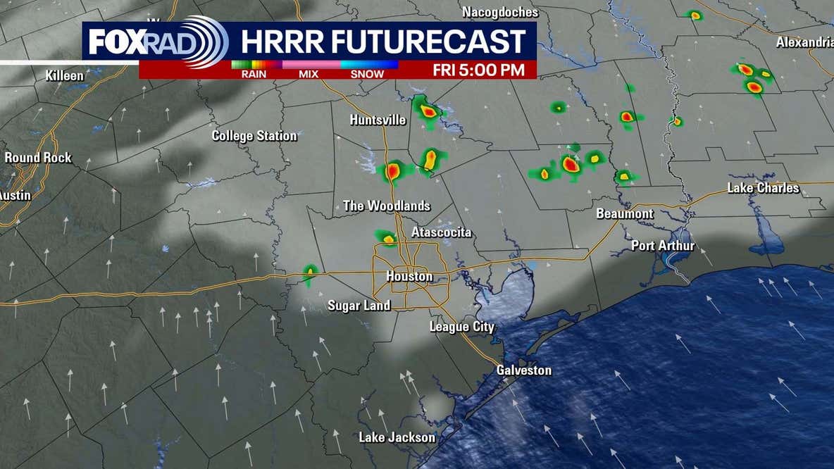 Houston weather: Tropical Storm Bertha fades, breezy and humid Friday