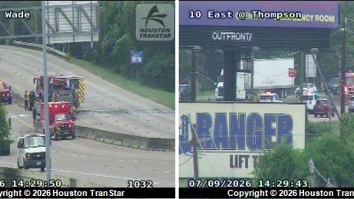 East Freeway reopens after crash in Baytown area