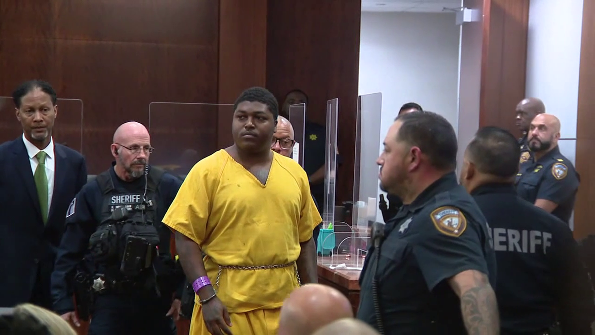 28-year-old accused officer killer back behind bars after posting a million-dollar bond