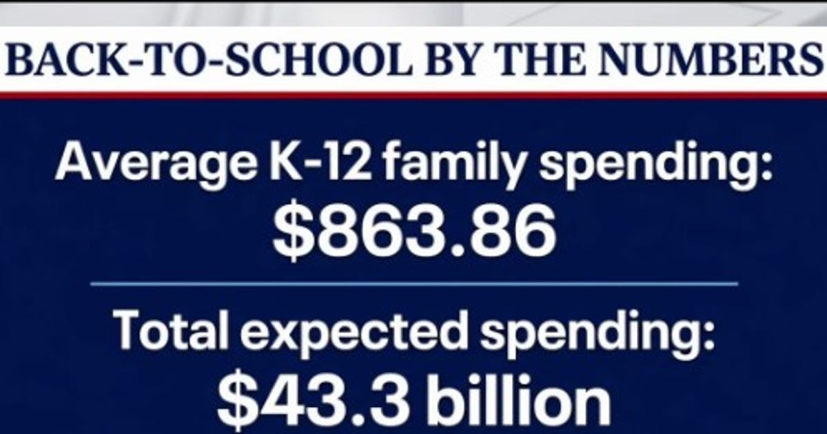 Back-to-school shopping underway as families look for ways to stretch their budgets