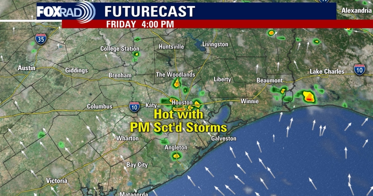 Houston weather: Hot, humid Friday heading into Fourth of July