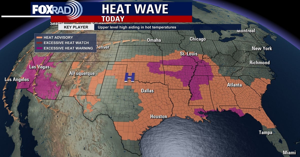 Houston weather: Heat Advisory in effect Tuesday, heat wave this week