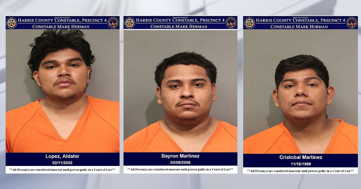 3 men arrested after motorcycle pursuit in Harris County