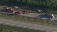 Houston traffic: SH-99 at Cypress Rosehill lanes closed due to heavy truck accident