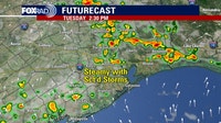 Houston weather: Scattered storm chances Tuesday, highs in 90s