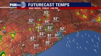 Houston weather: Friday rain, downpours expected over the weekend