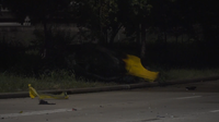 Eastex Freeway crash: 1 dead after vehicle hits light pole, catches fire