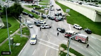 Driver of stolen vehicle in custody after fleeing from authorities in Harris County