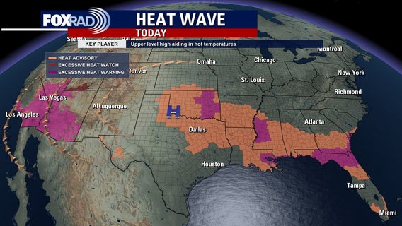 Houston weather: Heat wave continues Wednesday, rain chances increase next week