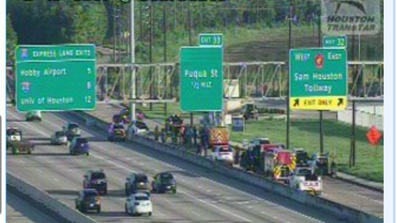 Fatal early-morning crash shuts down northbound Interstate 45 in southeast Houston