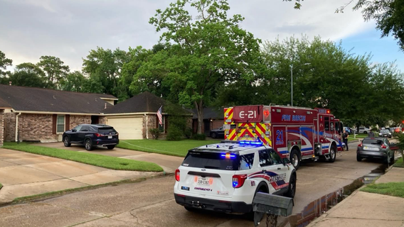 Child injured after lightning strikes home in Harris County