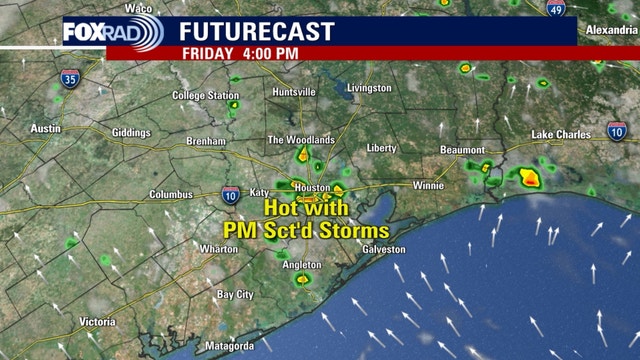 Houston weather: Hot, humid Friday heading into Fourth of July