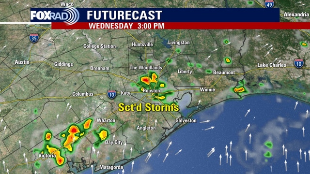 Houston weather: Blazing Wednesday, chance of afternoon storms