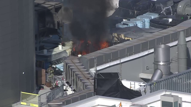 Houston Methodist fire: Piece of equipment catches fire on roof of Centennial Tower in Med Center