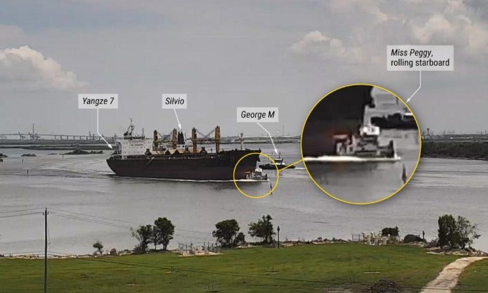 NTSB: Phone use, lack of lookouts led to 2024 Houston Ship Channel collision